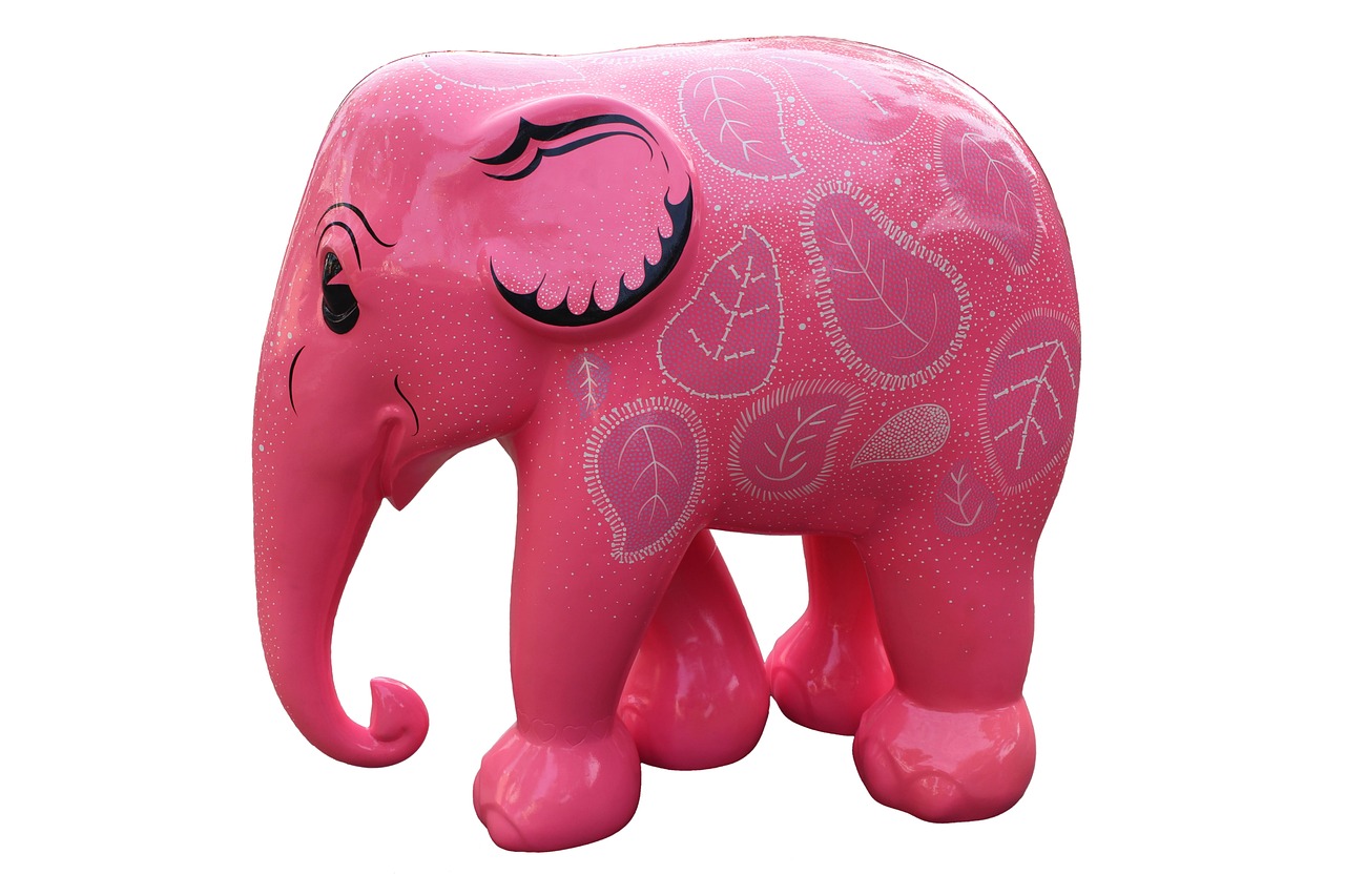 Pink elephant